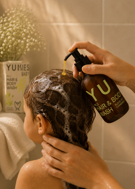 YUKIES Mild Hair & Body Wash 150ml