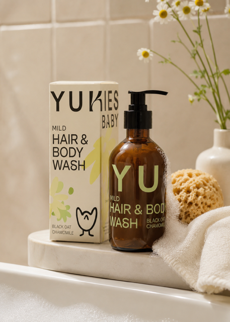 YUKIES Mild Hair & Body Wash 150ml